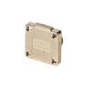 Drawer lock 850 Ø19x22mm keys alike, with folding keys, nickel plated