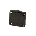 Drawer lock 850 Ø19x22mm keys alike, black