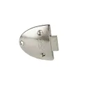 Drawer lock 850N Ø19x22mm key to differ, right, nickel plated