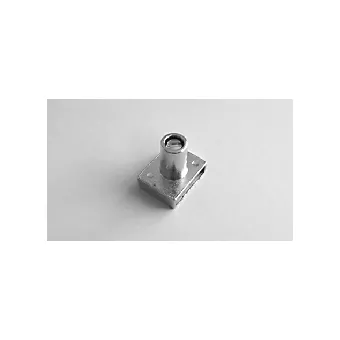 Adjustable peg 13mm, with premounted screw, zinc plated