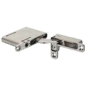 Concealed hinges AIR, with PUSH, nickel