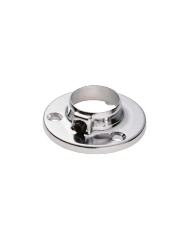Support for Ø25mm tube chrome