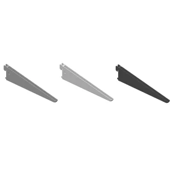 Bracket, U-type, double, L470mm 50kg black