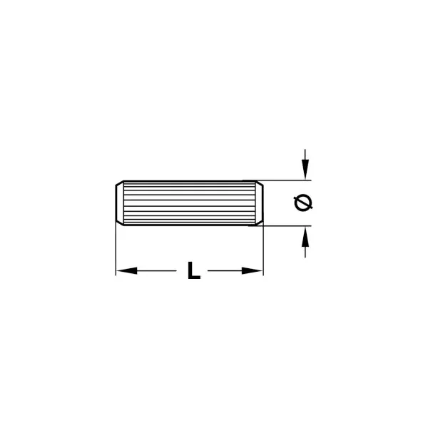Wooden dowel, beech 5x25mm