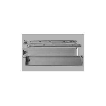 Drawer sides METALBOX L500mm H85mm white RAL9010