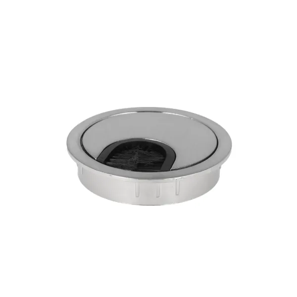 Lizdas laidams Ø60x13mm, su šepetėliu nerūdijantis plienas
