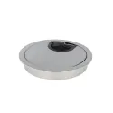Lizdas laidams Ø80x13mm, su šepetėliu nerūdijantis plienas
