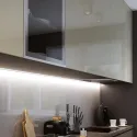 Profilis rėmeliui 04N, L3500mm, aliuminis anoduotas, juoda