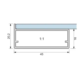 Rėmelis iš P-11 profilio