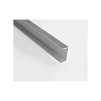 Aluminium panel trim, surface-mounted, from profile P-A18