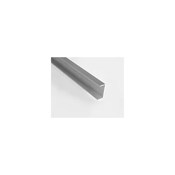 Aluminium panel trim, surface-mounted, from profile P-A18