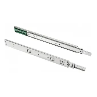 Ball bearing runners L500mm H45mm, push to open, full extension