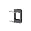 Pull out metal Cargo basket Hyper 8104, for upper cabinets, W150mm, left mounted, full extension, wit