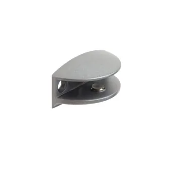 Shelf support 8-10mm matt chrome