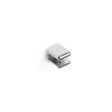 Shelf support 5-6mm chrome