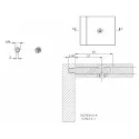 Clamp M4 L20.5mm MINI SYSTEM S