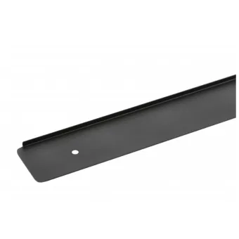 Side moulding (38mm) left, black