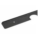 Angle moulding (38mm), black color