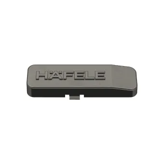 Cover cap, for Metalla 310/110 full overlay hinge, black