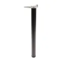 Koja stalui Ø60mm, H710mm, juoda