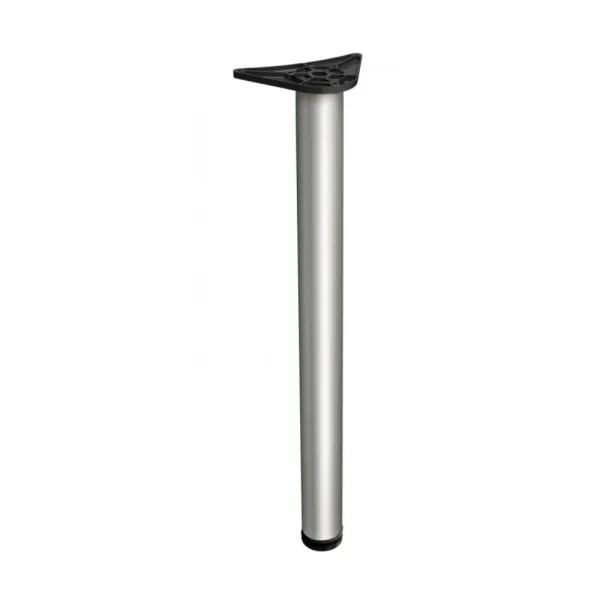 Table leg Ø60mm H710mm gray