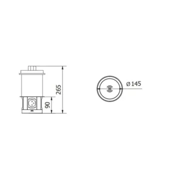 RB COMFORT PLUS 4xSchuko, dvigubas USB-A kroviklis, 2xRJ45, bevielis kroviklis, baltas
