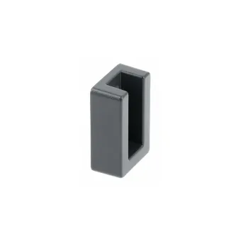 End cap for 30x12mm tube, anthracite