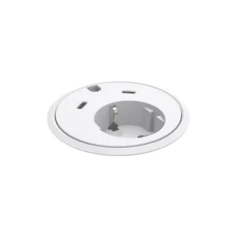 Power distributing unit PowerDot 16, 1xF, 2xUSB-C chargers, 1 cable grommet, cable L1500mm, white