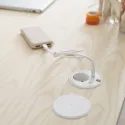 Rozečių blokas PowerDot 16, 1xF, 2xUSB-C krovikliai, 1 kanalas laidui, laidas L1500, balta