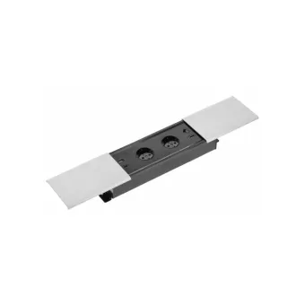 Rozečių blokas PRESTINO 2xSchuko, USB-A+C kroviklis, 1xRJ45, 1xHDMI, pilka