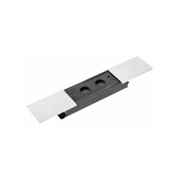 Rozečių blokas PRESTINO 2xSchuko, USB-A+C kroviklis, 1xRJ45, 1xHDMI, balta