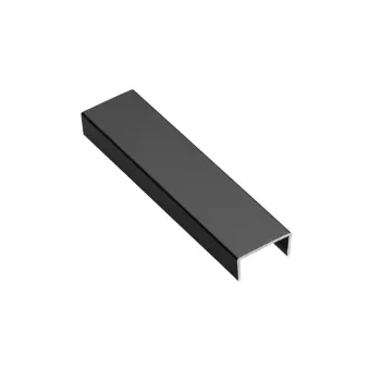 Surface mounted aluminum profile 18 LMDP L3000mm black
