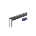 Tvirtinimas profilio prie sienos galinis L295mm, juoda STILI ELLIPSE