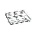 Pull out shoes rack W600mm with soft closing, anthracite