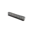 Self-adhesive dust-stop brush for wardrobe doors 7x12mm