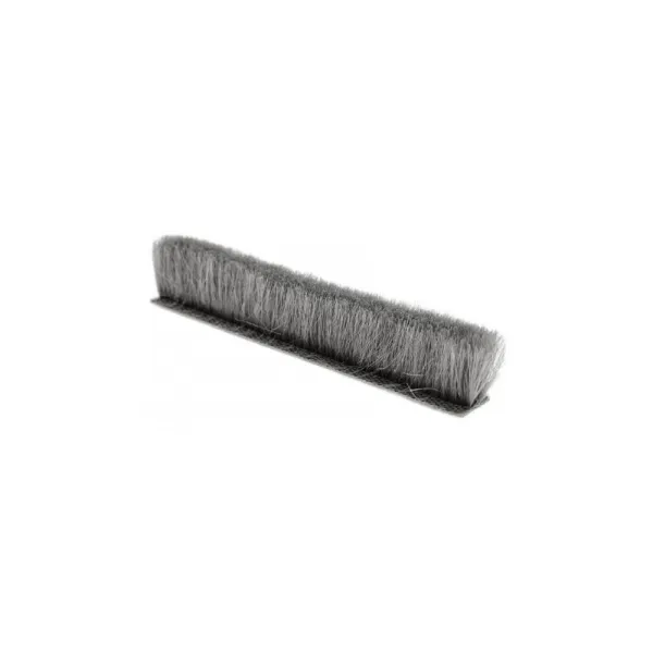 Self-adhesive dust-stop brush for wardrobe doors 7x12mm