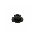Fixing cap, for hinge "Easy", M6, 20x9mm, stainless steel, black