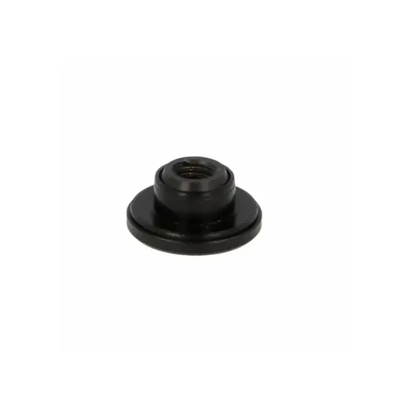 Fixing cap, for hinge "Easy", M6, 20x9mm, stainless steel, black