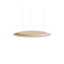 Pendant light, Nimbus Lighting Pad Lounge Vario, acoustic pad, white/oak