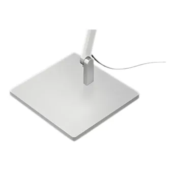 Baseplate for Roxxane Office luminaire, steel, matt white