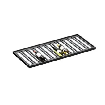 Insert for bottles MODUS Kitch D520mm, 100x505mm, dark metal brown