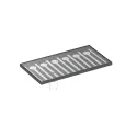 Įdėklas taurėms MODUS Kitch 100x441mm, tamsi ruda metallic