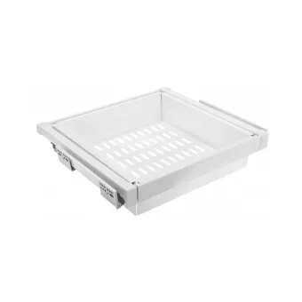 Drawer with metal basket W800mm with soft closing, white