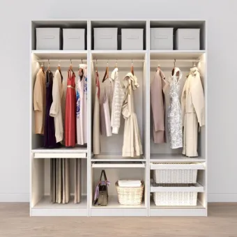 Drawer for trousers W800mm, with soft closing, white