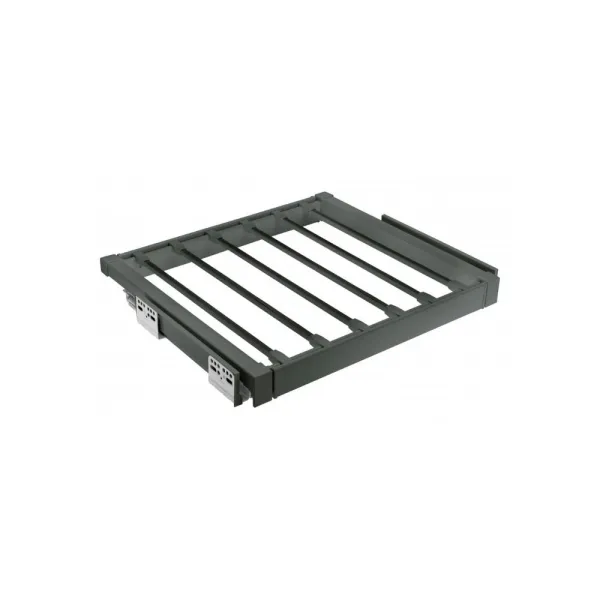 Drawer for trousers W900mm, with soft closing, gray anthracite