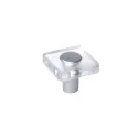 Handle, for children's room, 30x30mm transparent