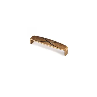 Handle CC128mm L137mm aged bronze