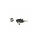 Spynelė paspaudžiama stiklinėm stumdomoms durelėms MINI Ø12x10mm, KA:35