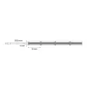 COB LED strip light 2M5C, 24V, 5mm, monochrome, 6W/m, warm white 4000K, 20m