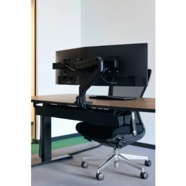 Cable tray VOLLI-S, folding, L-645 mm, black